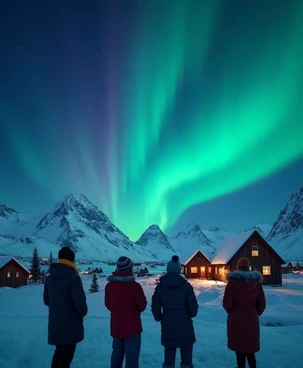 Meta concluída: ver a aurora boreal